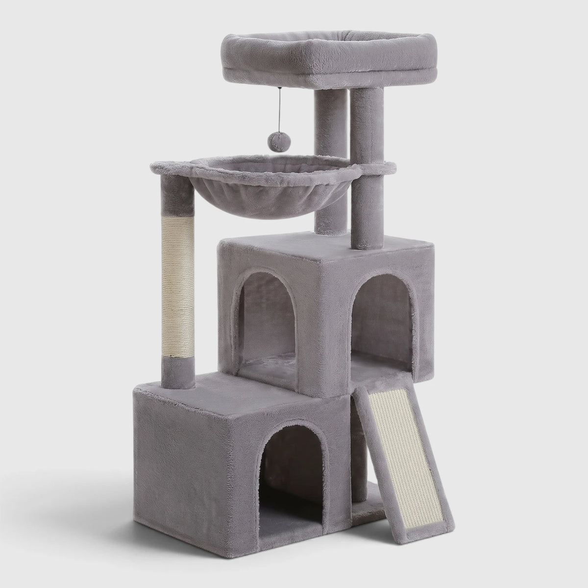 Arbre à Chat pour Chaton coloris Gris clair