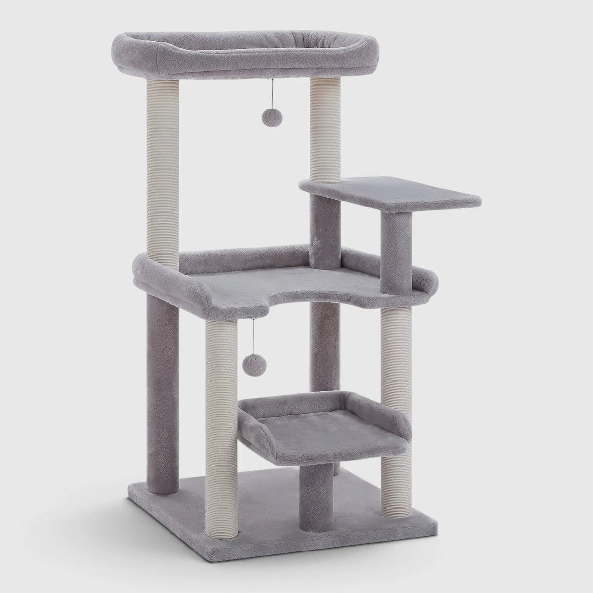Arbre à Chat Escalier coloris Gris clair