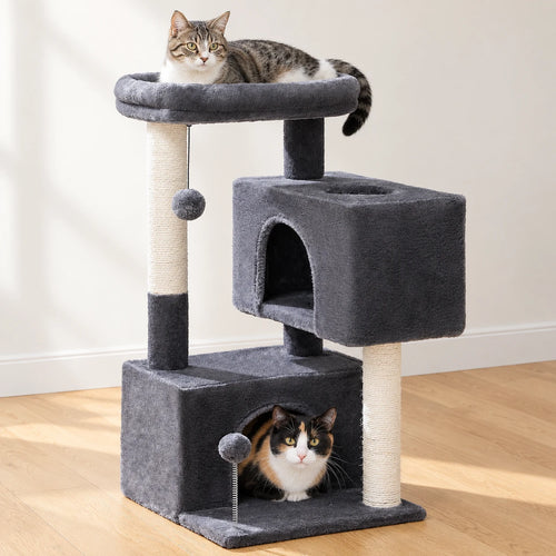 Arbre à Chat Pas Cher installé dans un salon lumineux