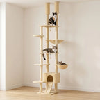 Arbre à Chat 250 cm installé dans un salon lumineux