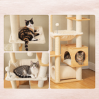Les configurations possibles de l'l'arbre à Chat Géant Ajustable
