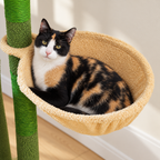 Chat couché dans le hamac de l'arbre à Chat 190 cm