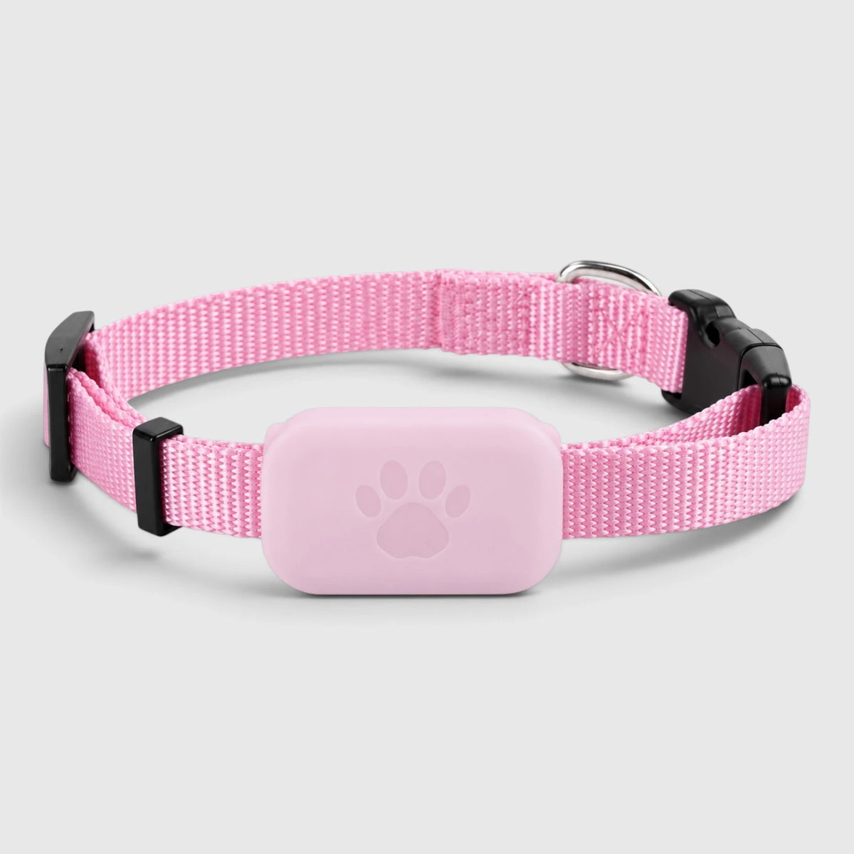 Collier traceur chat rose