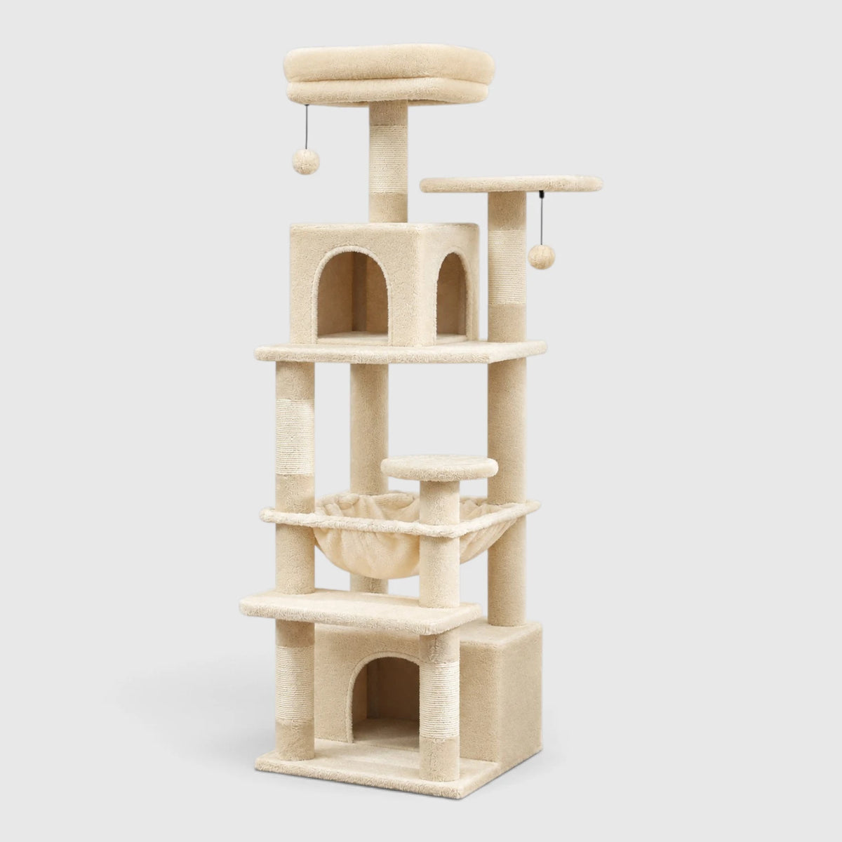 Arbre à Chat Adulte coloris Beige