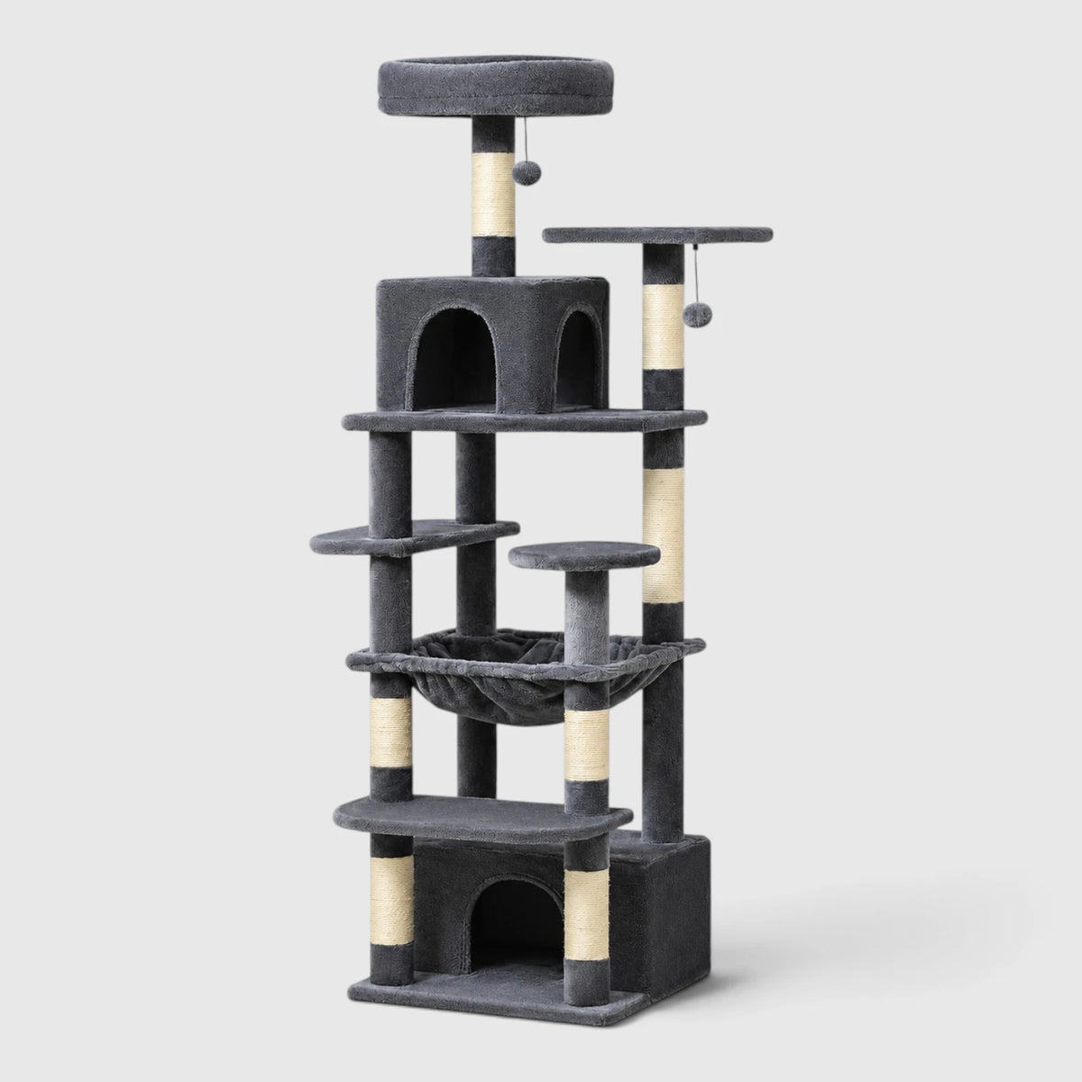 Arbre à Chat pour Gros Chat coloris Anthracite
