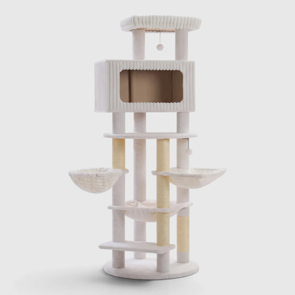 Arbre à Chat Design Multi-Niveau coloris Beige