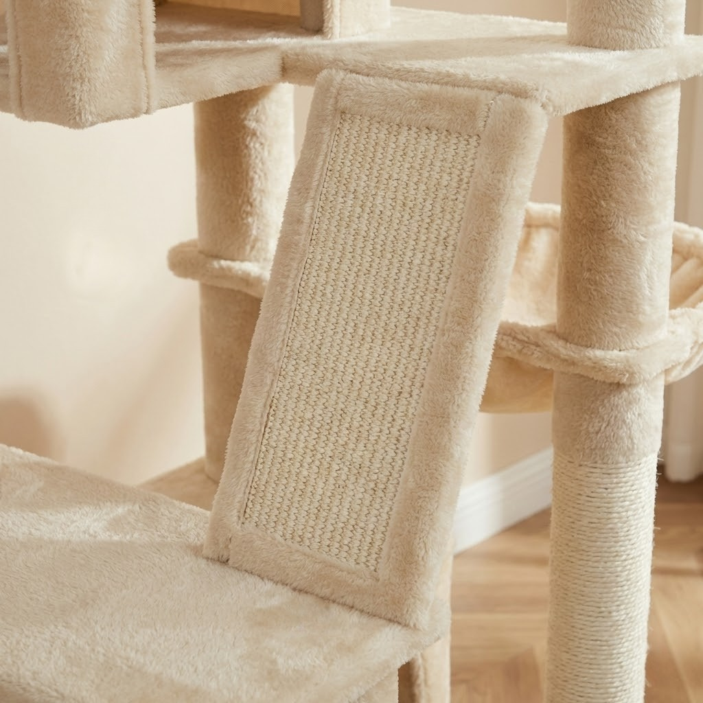 Planche à griffer en sisal de l'le grand Arbre à Chat