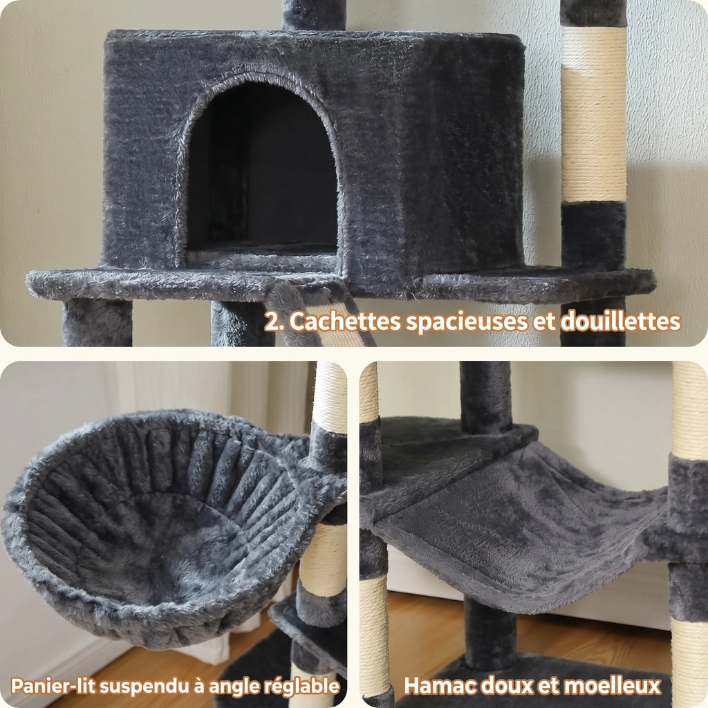 Les deux niches de l'l'arbre à Chat Double Niche