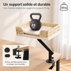 Support du panier chat osier : jusqu'à 23 kg et patins antidérapants