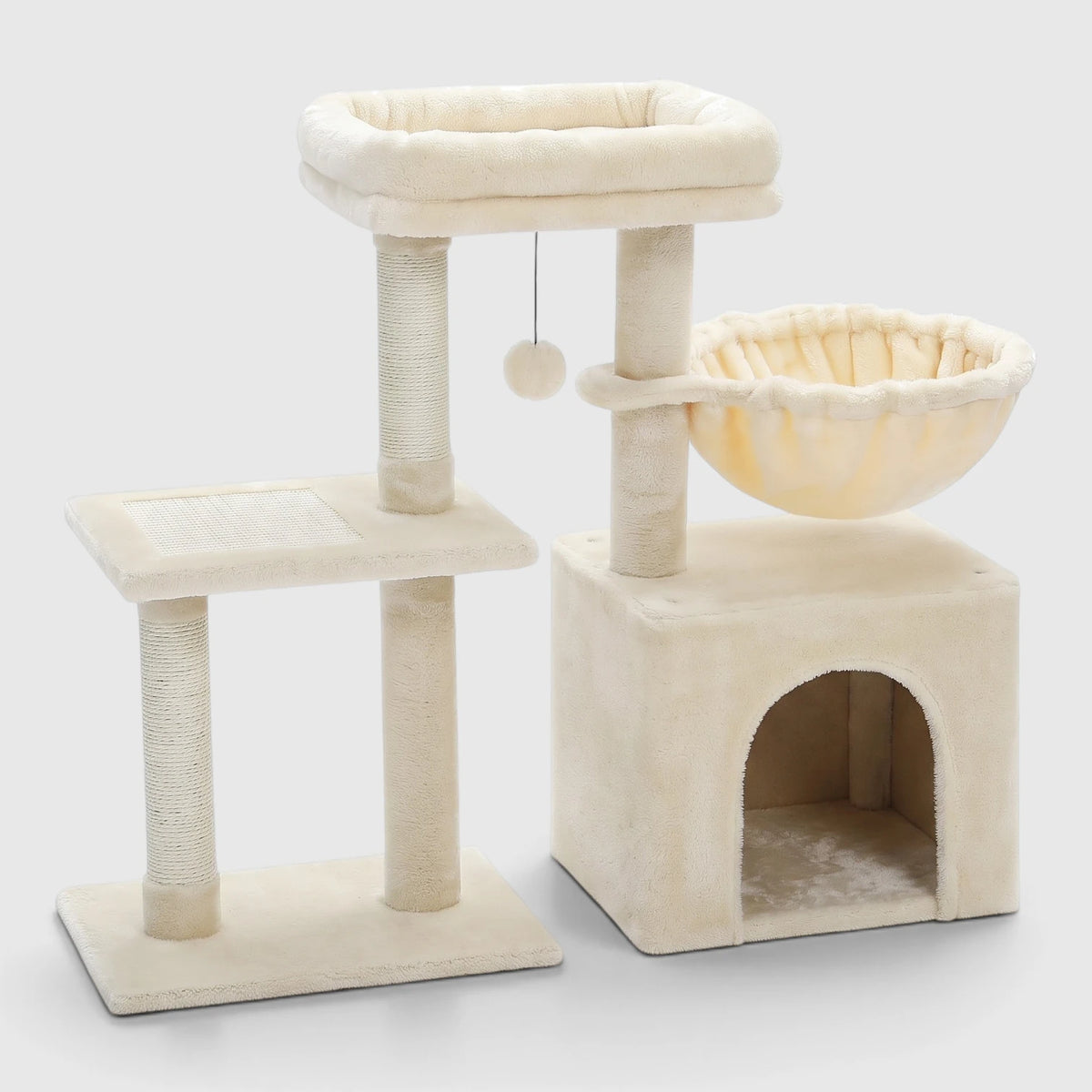 Arbre à Chat Petit Espace coloris Beige