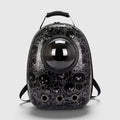 Sac à dos bulle pour chat noir à motif d'oursons