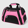 Sac de transport chat rose et noir
